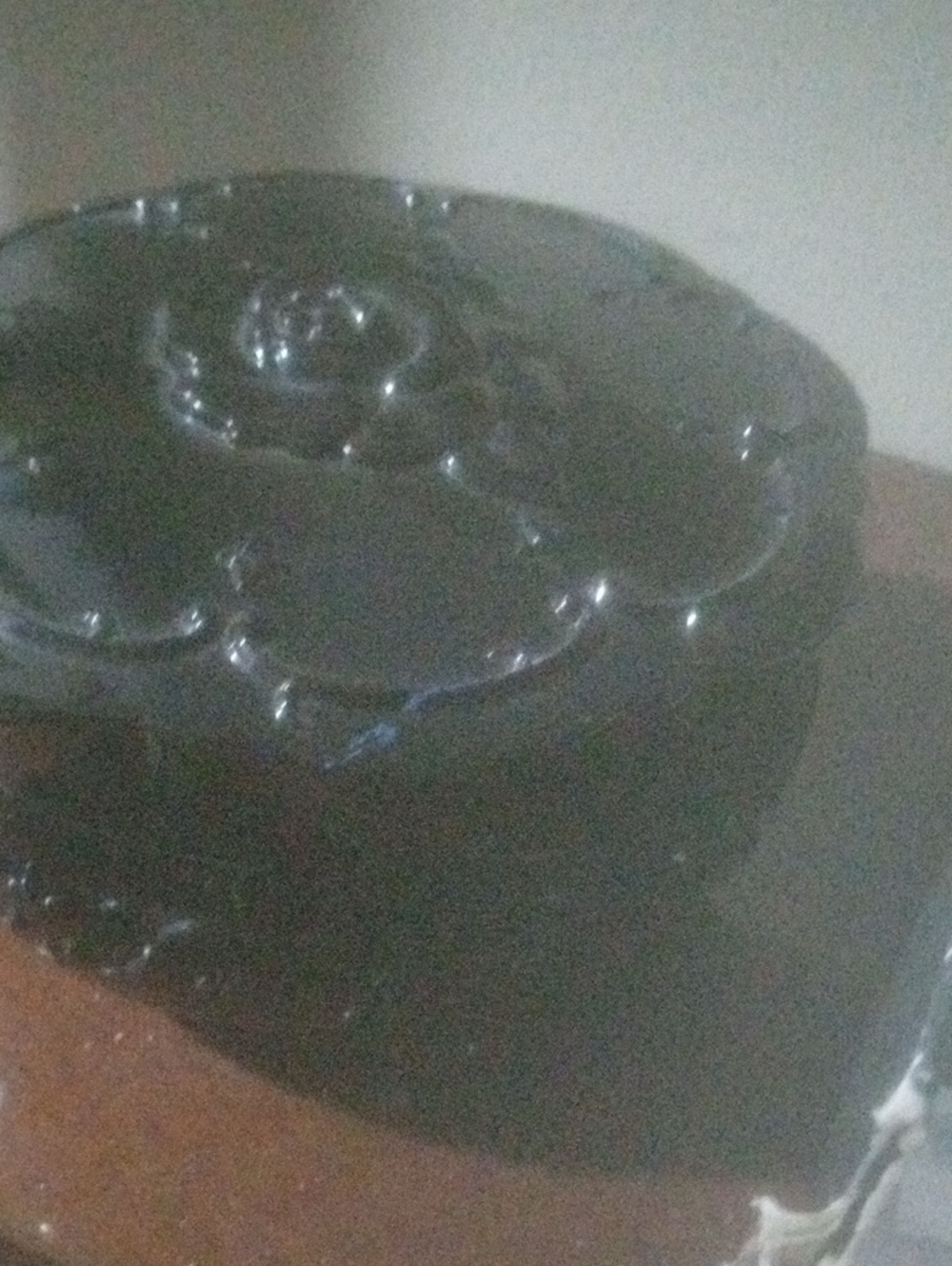 Black Floral Trinket Jewelry Box